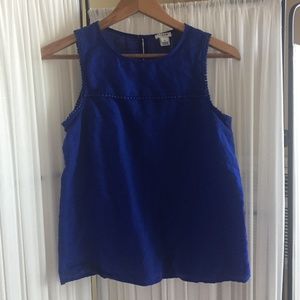 J. Crew Peplum Tank Top Size 00